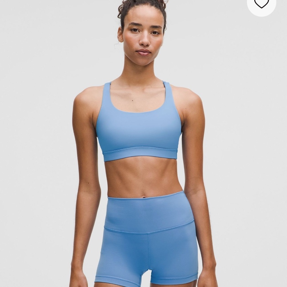 COPY - Lululemon Athletica Blue Sports Bra Racerback